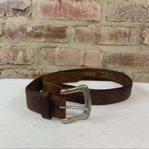 Reward RE100310 brown leather belt 36